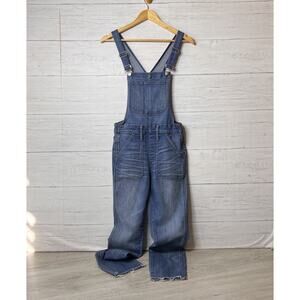 Madewell Overalls Womens SZ Small Skinny Denim in Jansing Wash Adjustable Straps